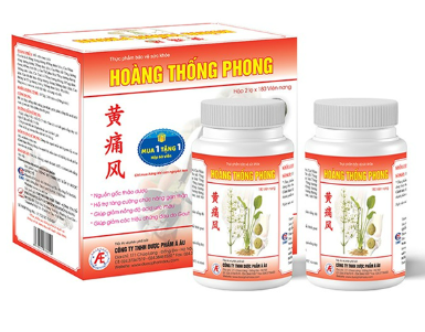 Hoàng Thống Phong hỗ trợ giảm triệu chứng đau do gout hiệu quả (Hộp 360 viên)