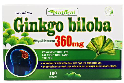 Hoạt huyết dưỡng não GINKO BILOBA 360mg
