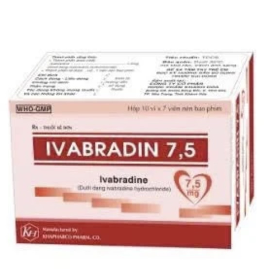 Ivabradin 7,5 điều trị suy tim mạn tính