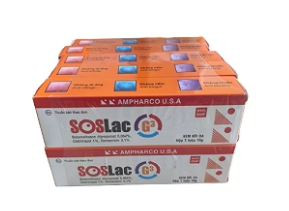 Kem bôi da Soslac G3 Ampharco điều trị viêm da dị ứng, lang ben (Lốc/10tube/15gr)