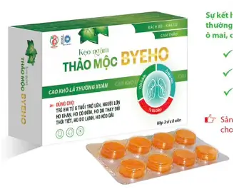 KẸO NGẬM THẢO MỘC BYEHO