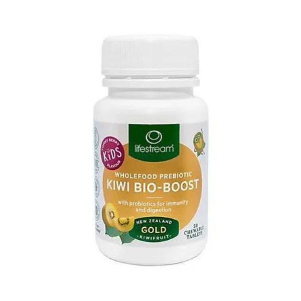 Kiwi Bio-Boost Kids – Kẹo Ngậm Hỗ Trợ Tiêu Hóa