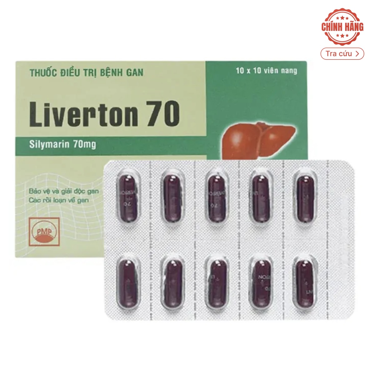 Liverton 70mg tăng cường chức năng gan