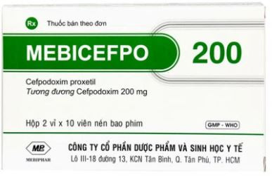 Mebicefpo cefpodoxim 200mg mebiphar (h/20v)