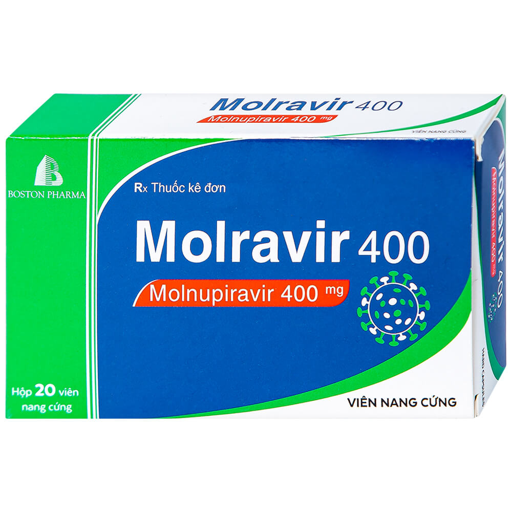 Molravir 400 giúp điều trị COVID-19 mức độ nhẹ đến trung bình