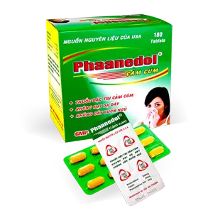 Phaanedol Cảm Cúm (Hộp 180 Viên)