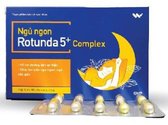 ROTUNDA 5+ COMPLEX - giúp ngủ ngon, ngủ sâu giấc