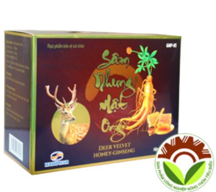 Sâm nhung mật ong Hadiphar hỗ trợ bồi bổ khí huyết