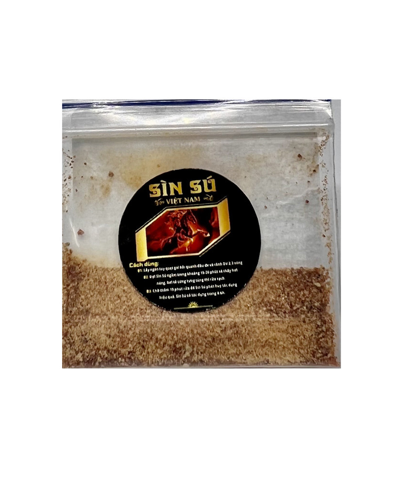 Sìn Sú Bột Vàng – Gói 1.5gr (Tặng 1 Viên Kẹo)