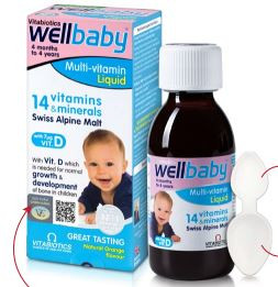 Siro Wellbaby Multi-Vitamin Liquid Vitabiotics bổ sung vitamin và khoáng chất cho trẻ (150ml)