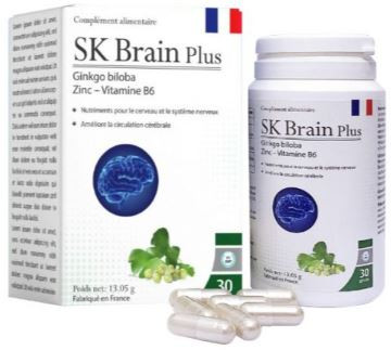 SK Brain Plus - Giúp tăng cường tuần hoàn máu não hiệu quả