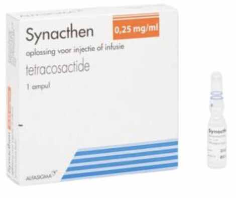 Synacthen 0,25mg/ml Alfasigma thăm dò chức năng vỏ thượng thận