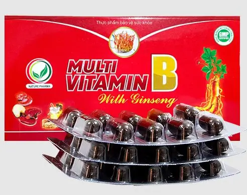 Thực phẩm bảo vệ sức khỏe MULTI VITAMIN B WITH GINSENG hỗ trợ tăng cường sức khỏe