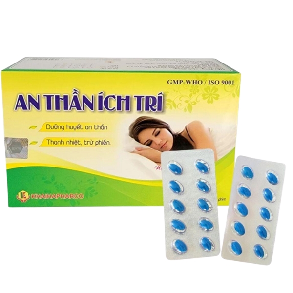 Thuốc An Thần Ích Trí điều trị mất ngủ và suy nhược thần kinh