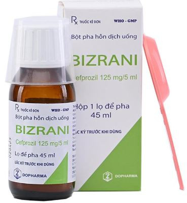 Thuốc Bizrani điều trị nhiễm khuẩn