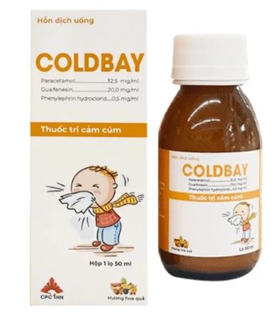 Thuốc Coldbay trị cảm cúm