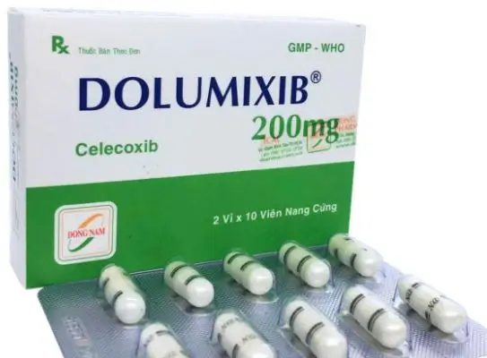 Thuốc Dolumixib 200mg điều trị viêm khớp