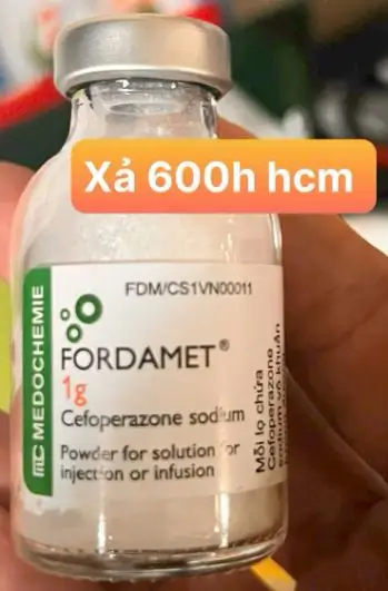 Thuốc Fordamet 1g điều trị nhiễm khuẩn