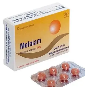 Thuốc Metalam 25mg điều trị viêm khớp