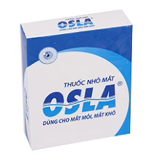 Thuốc nhỏ mắt Osla Merap Group dùng cho mắt mỏi, mắt khô, ngứa mắt, khô rát mắt (15ml)
