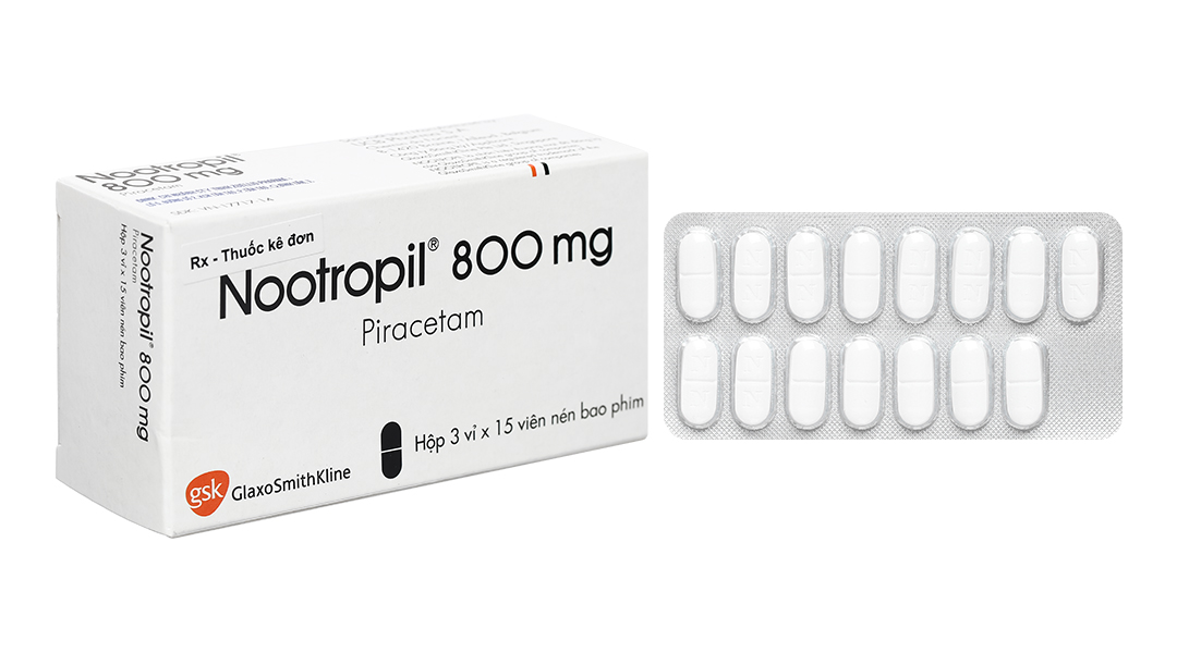 Thuốc Nootropil 800 giúp cải thiện chuyển hóa của tế bào thần kinh