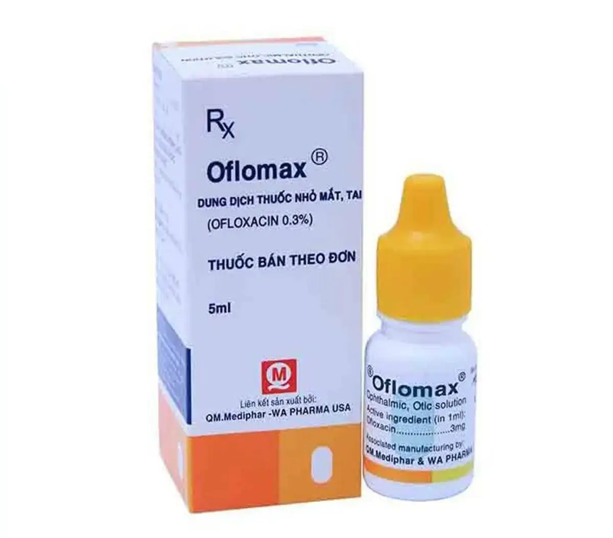 Thuốc Oflomax điều trị các tình trạng nhiễm khuẩn của mắt