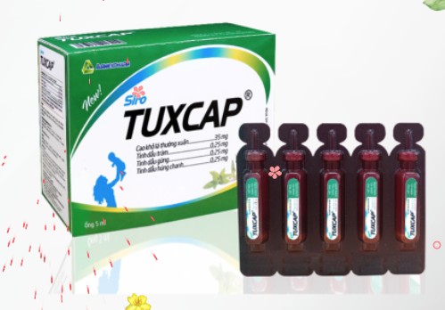 Thuốc Siro Tuxcap trị ho bổ phế