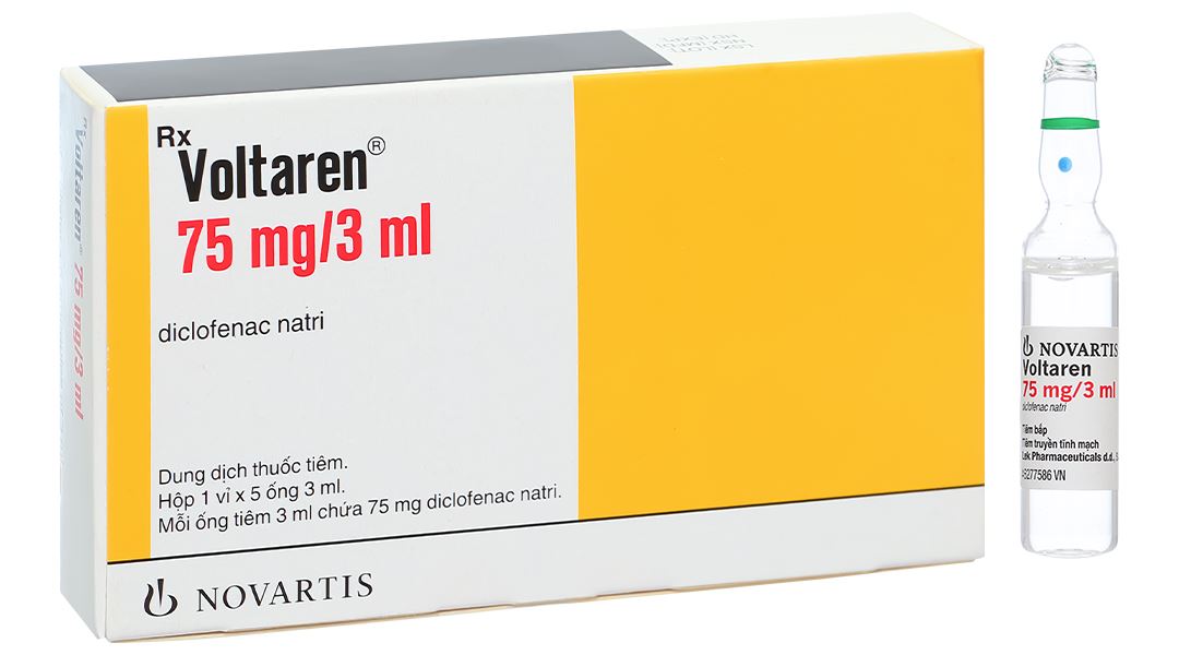 Thuốc tiêm Voltaren giảm đau và chống viêm