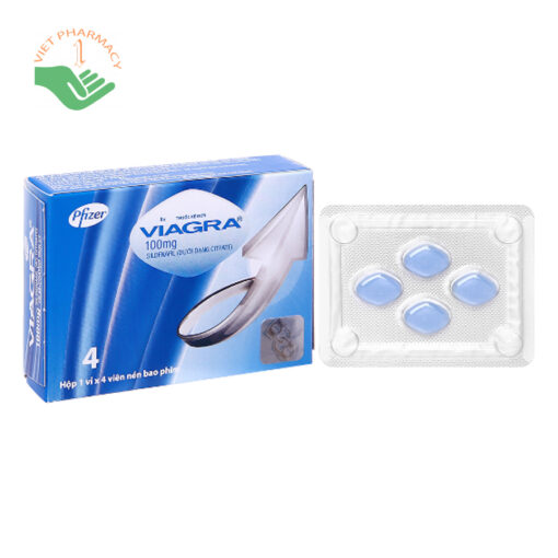 Thuốc Viagra 100mg điều trị rối loạn cương dương