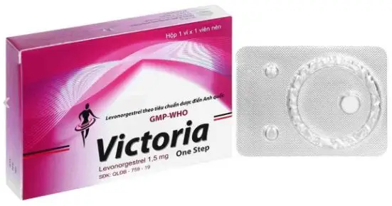 Thuốc Victoria One Step tránh thai khẩn cấp trong 72 giờ
