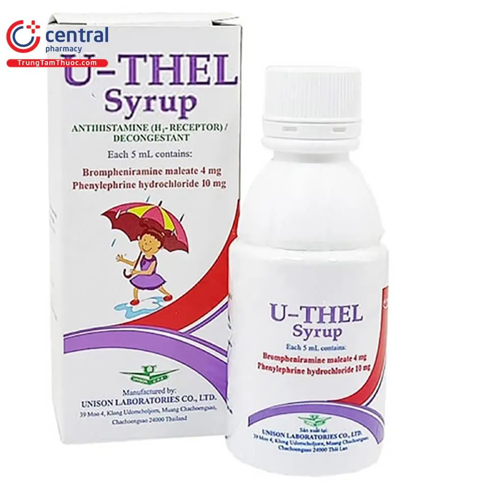 U-Thel điều trị ho hiệu quả