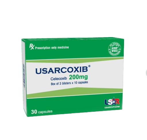 Usarcoxib Celecoxib 200mg (H/3vỉ/10v)
