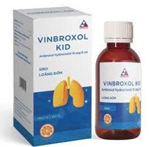 Vinbroxol KID giúp điều trị các bệnh tắc nghẽn đường hô hấp