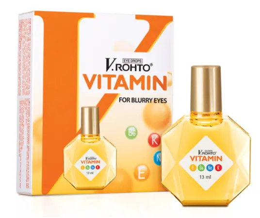 V.Rohto Vitamin nhỏ mắt lọ 13ml Rohto